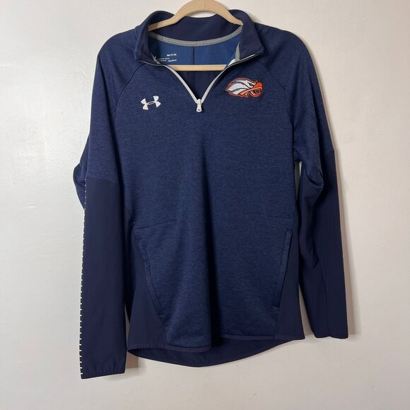 Under Armour Navy Quarter-Zip Pullover – University of Southern Indiana Eagles - Picture 1 of 5